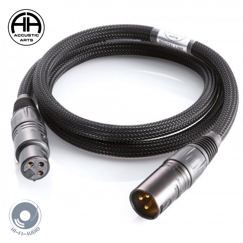 фото коаксиальные Accustic Arts DIGITAL LINE 1.0m (XLR)