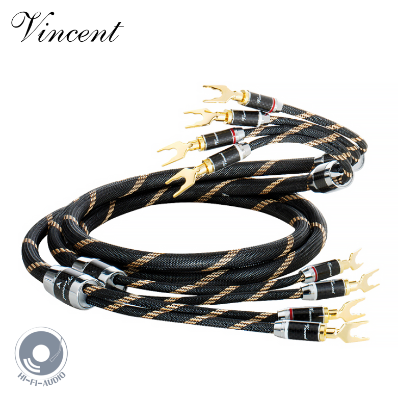 фото акустические кабели Vincent Single Wire Cable 2x2.0m (aluminium case)