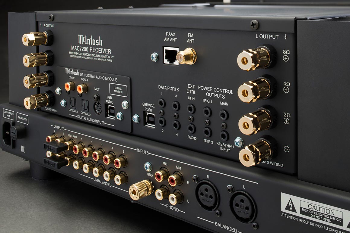 фото интегральные (полные) усилители McIntosh MAC7200