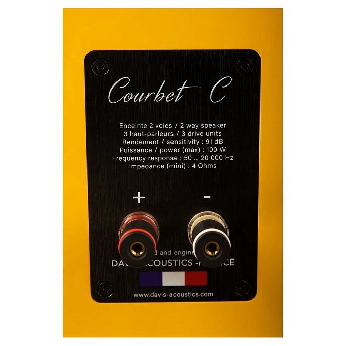 фото пассивные центральные громкоговорители Davis Acoustics Courbet C
