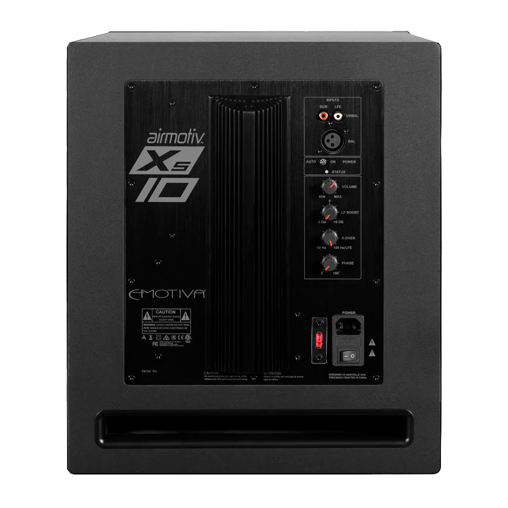 фото активные сабвуферы Emotiva Airmotiv XS10