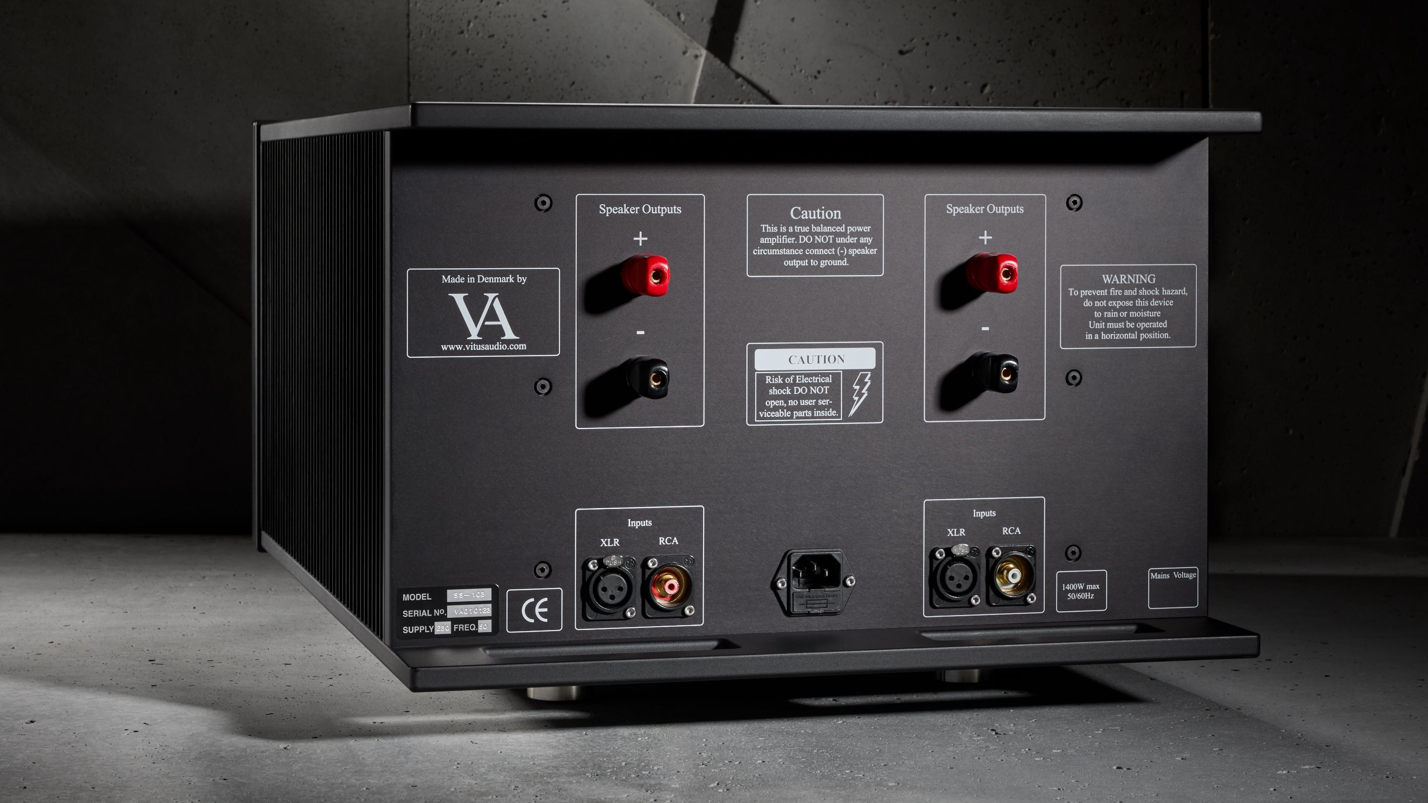 фото одноканальные Vitus Audio SM-103 mk.I