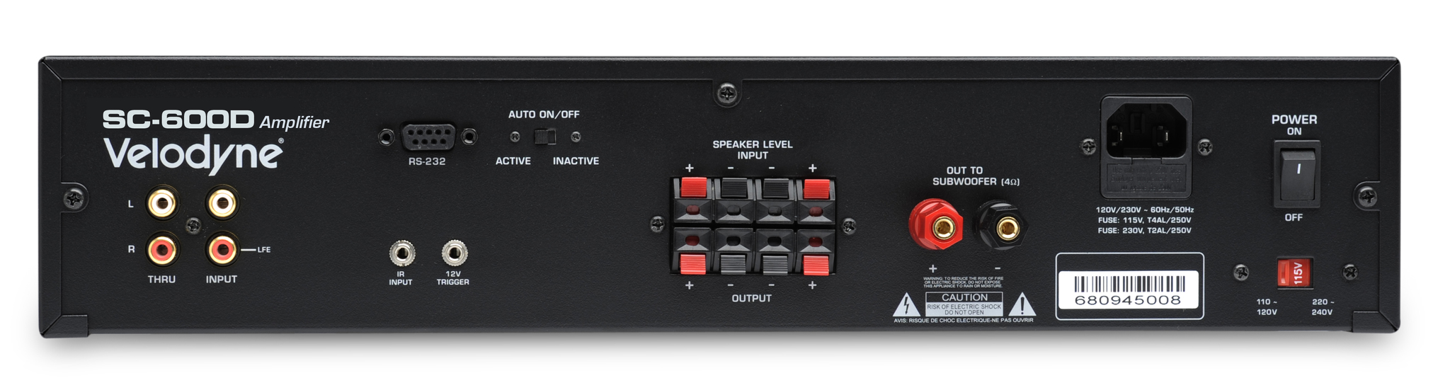 фото одноканальные Velodyne SC600DE Amp