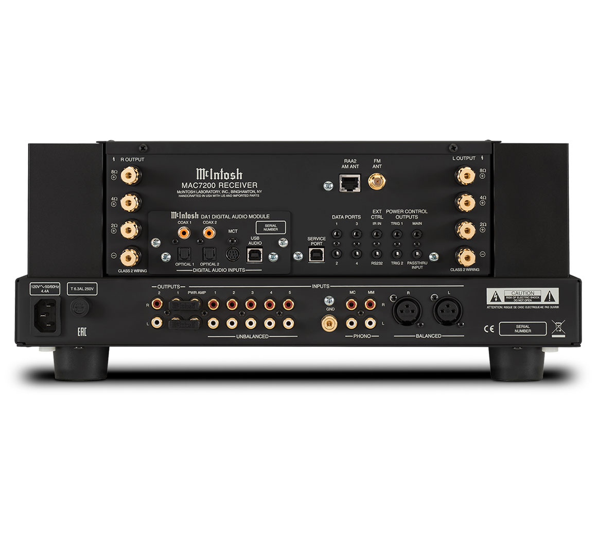 фото интегральные (полные) усилители McIntosh MAC7200