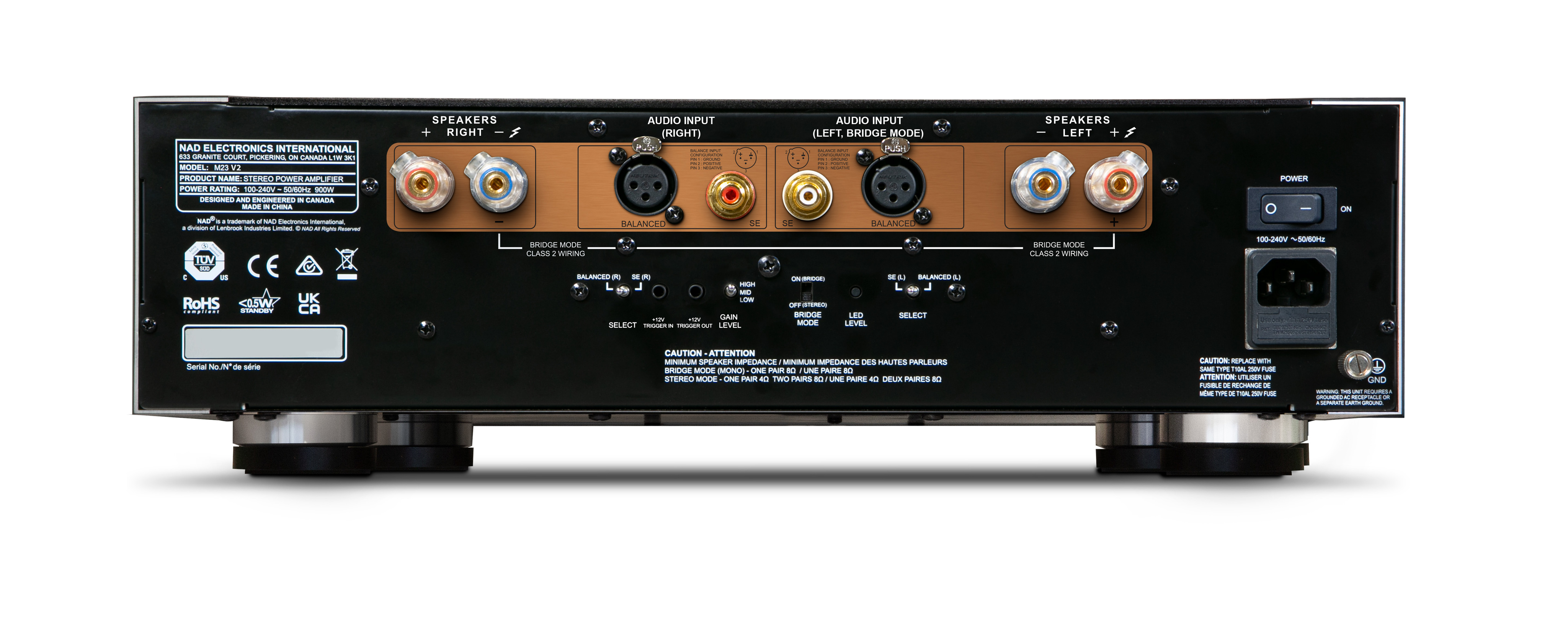 фото усилители мощности NAD M23 V2