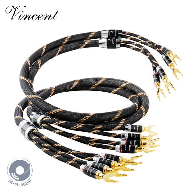 фото акустические кабели Vincent Bi-Wire Cable 2x2.0m (aluminium case)